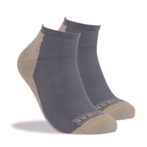 NWT 2 Pairs of MADE HERE The Pilot Ankle Grey Unisex Cotton Socks L/XL